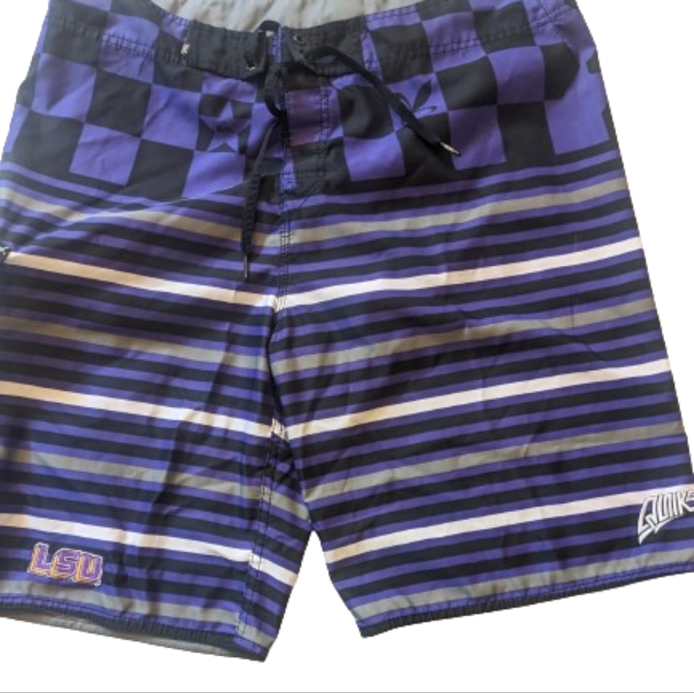 Quicksilver Board Shorts LSU Logo